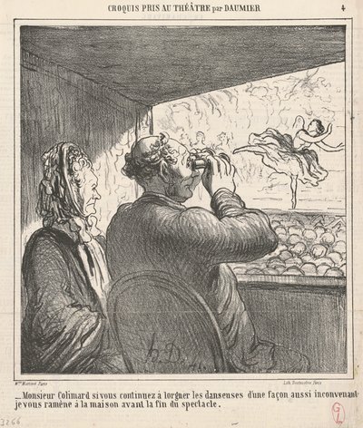 Sr. Colimard se continuar... de Honoré Daumier