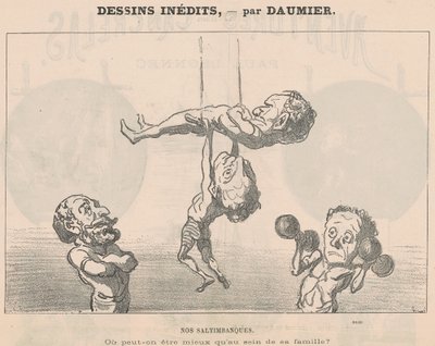 Nossos charlatões de Honoré Daumier