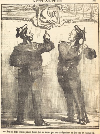 Nós nunca teríamos imaginado... de Honoré Daumier