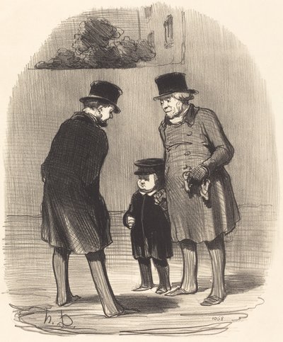 Sim, Sr. Chapuzot... de Honoré Daumier