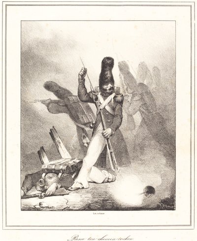 Passe ton chemin, cochon de Honoré Daumier