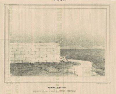 Peregrinação de São Roque de Honoré Daumier