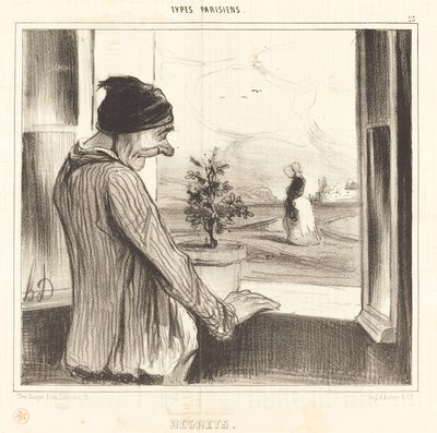 Arrependimentos de Honoré Daumier