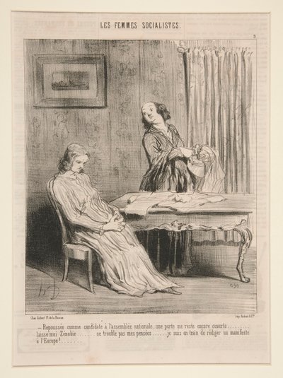 Rejeitado como candidato ao de Honoré Daumier