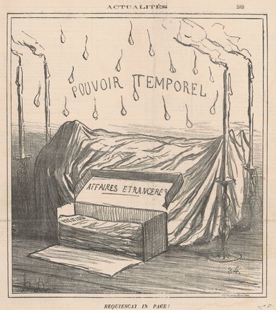 Descanse em paz! de Honoré Daumier
