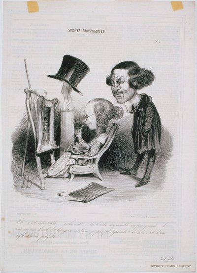 Cenas grotescas - Oh! É admirável de Honoré Daumier