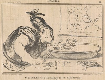 Passando a fantasia de destruir... de Honoré Daumier