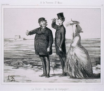 Souvenir d&39;Artistes- Em La Varenne-Saint-Maur de Honoré Daumier