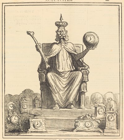 Sucessor de Carlos Magno de Honoré Daumier
