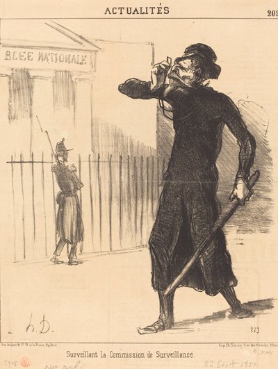 Supervisor do Conselho Fiscal de Honoré Daumier