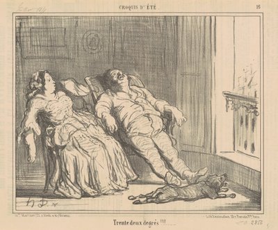 Experimente dois graus!!! de Honoré Daumier