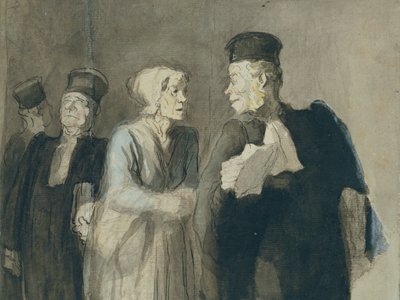 The Lawyer and his client