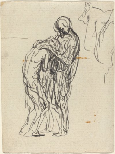O filho pródigo de Honoré Daumier