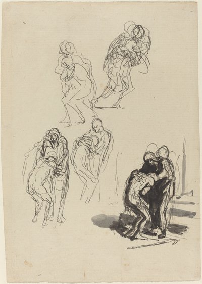 O filho pródigo de Honoré Daumier