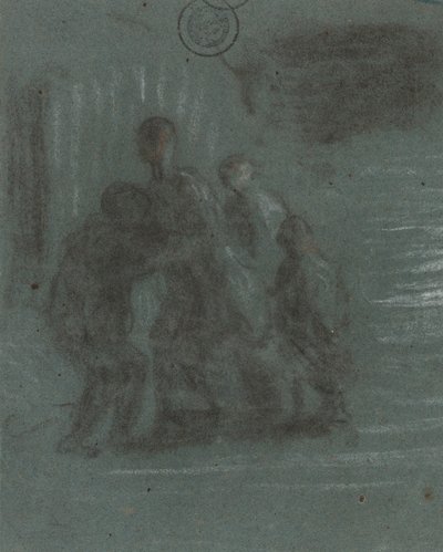 O filho pródigo de Honoré Daumier