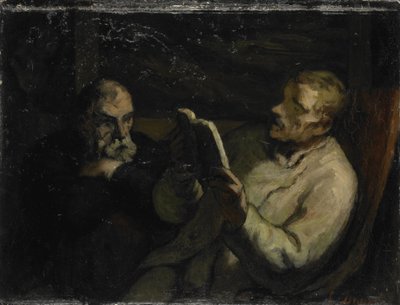 A leitura de Honoré Daumier
