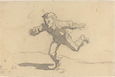 O jovem mensageiro de Honoré Daumier