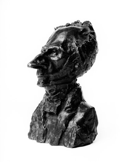 Os bustos da Caricatura "Celebrites du Juste Milieu" de Jacques Lefevre (1773-1856), deputado e banqueiro de Honoré Daumier