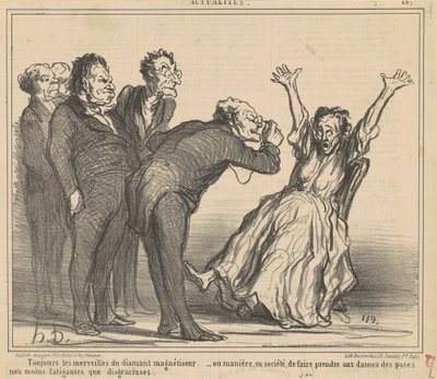 Sempre as maravilhas do diamante... de Honoré Daumier