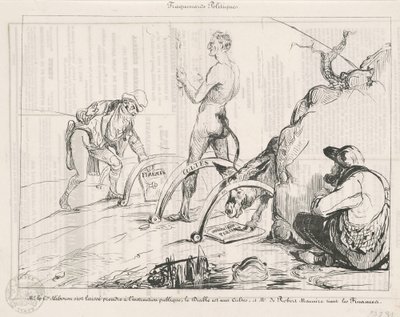 Armadilhas políticas de Honoré Daumier