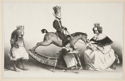 Mostardas e mostardas legítimas muito altas e muito poderosas de Honoré Daumier