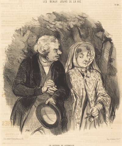 Um retorno à juventude de Honoré Daumier