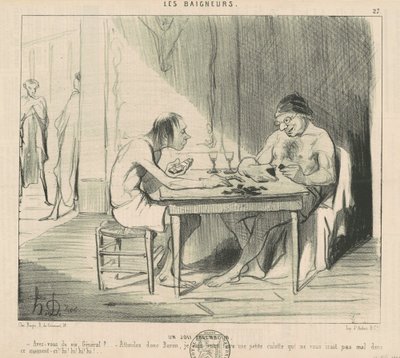 Um bom trocadilho de Honoré Daumier