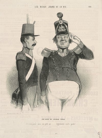 Um grande dia de Honoré Daumier