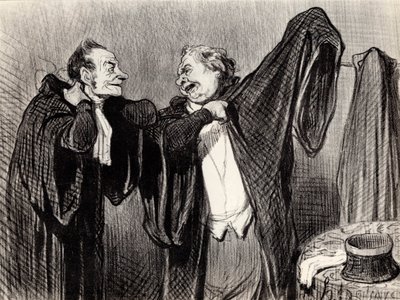 Sob colegas, 1845-1848. de Honoré Daumier
