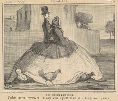 Une erreur desculpável de Honoré Daumier