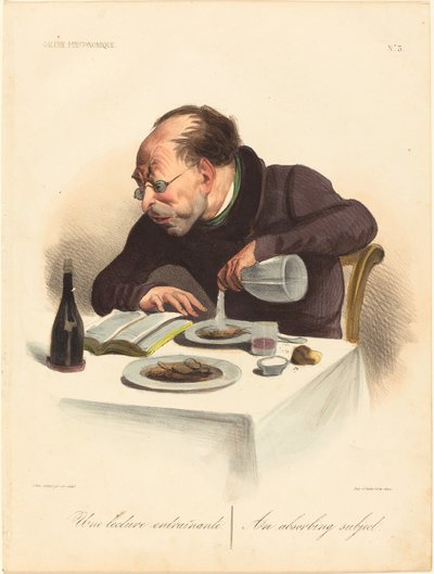 Uma leitura estimulante de Honoré Daumier