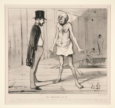 Uma profissão de de Honoré Daumier