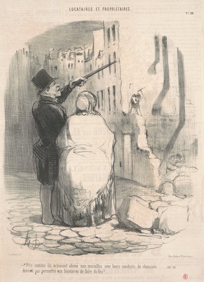 Vois comme ils avaient abimè ... de Honoré Daumier