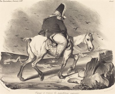 Viaje por populações ocupadas de Honoré Daumier