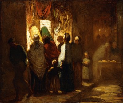 Vitrine de Honoré Daumier