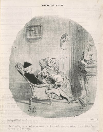 Mesmo assim é melhor.... de Honoré Daumier