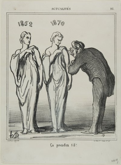 "Isto serve para tudo!", chapa 91 do Actualités de Honoré Victorin Daumier