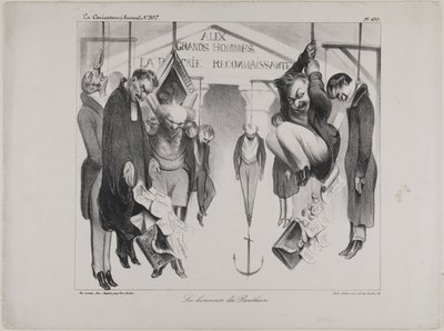 As Honras do Panteão, placa 433 de Honoré Victorin Daumier