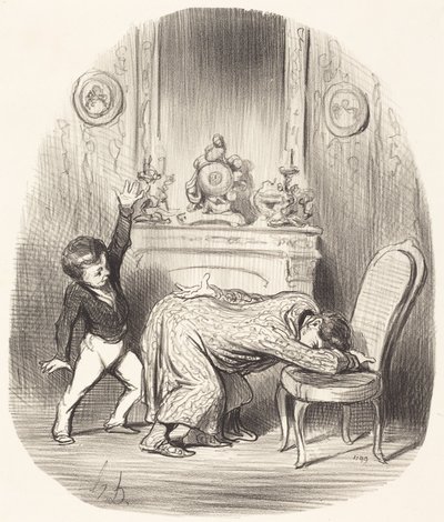 À semelhança de Henrique IV de Honoré Daumier