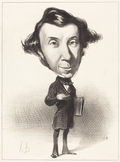 Alex. Ch. Henri de Tocqueville de Honoré Daumier