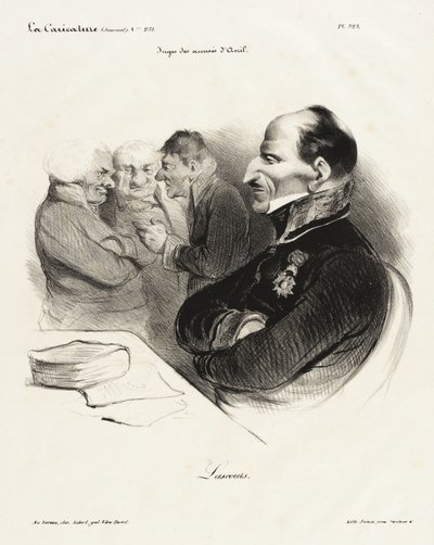Barão de Lascours de Honoré Daumier