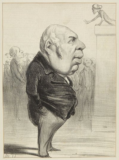 «Berryer» de Honoré Daumier