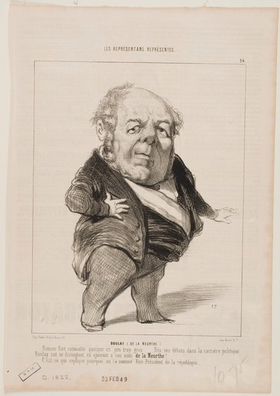 Boulay (de la Meurthe) de Honoré Daumier