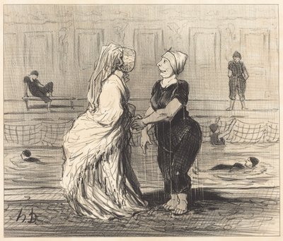 Querida baronesa, felicito-a... de Honoré Daumier