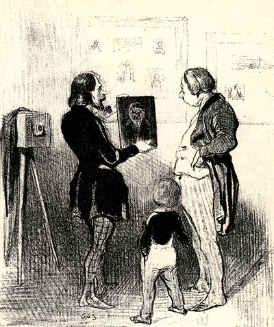 Daguerreotipia de Honore Daumier