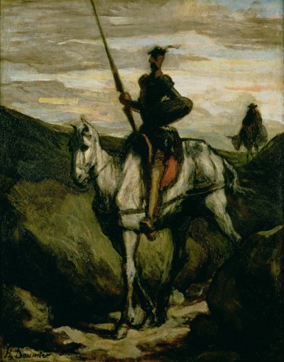 Dom Quixote de Honoré Daumier