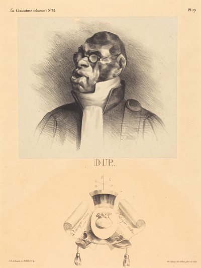 Dupin, o Velho de Honoré Daumier