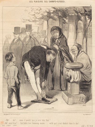 Ei!... Ei!... mas parece que... de Honoré Daumier