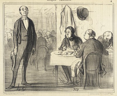 É o rapaz?... de Honoré Daumier