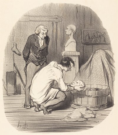 O Artista - É isso!... de Honoré Daumier